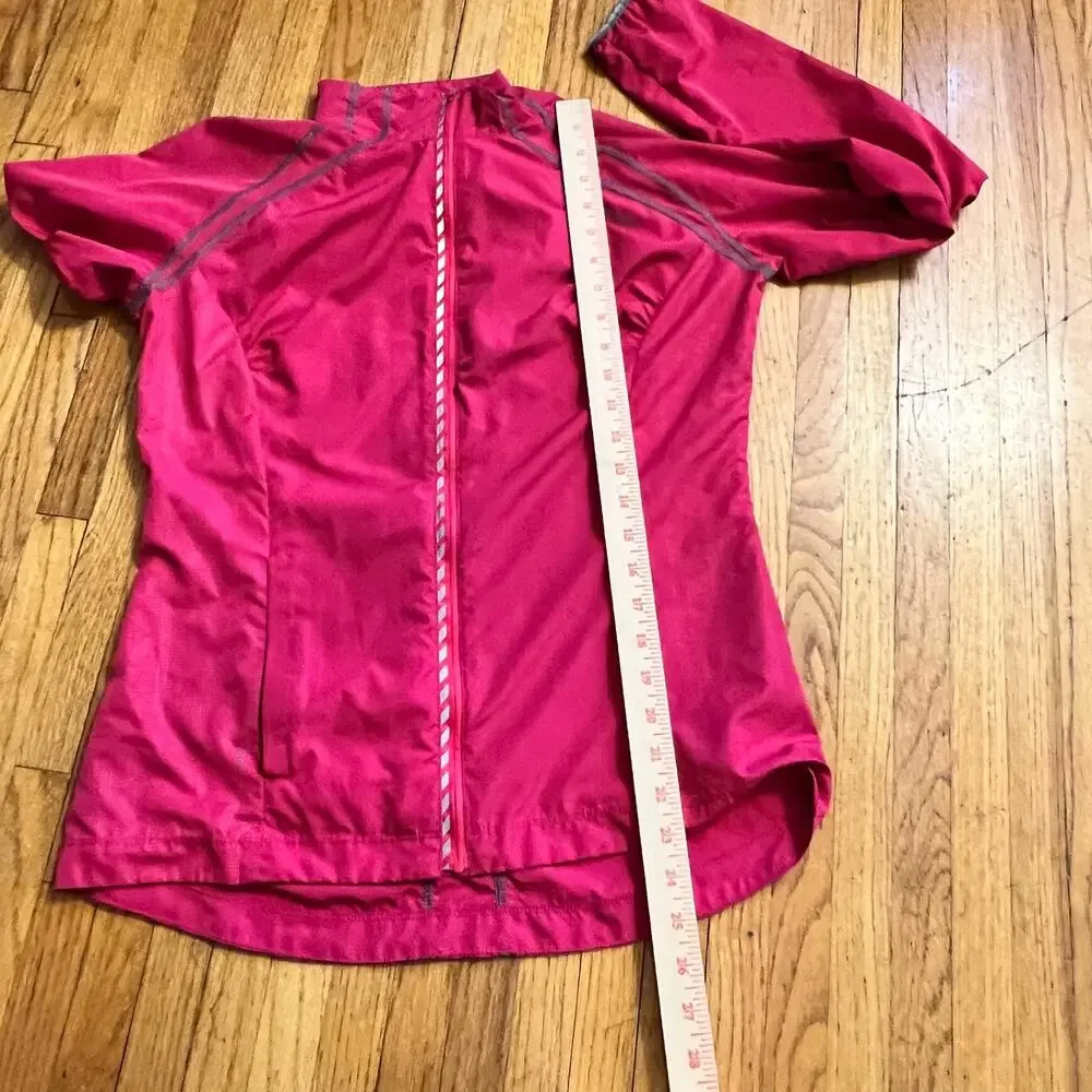 Helly Hansen Jacket Women Medium Pink Windbreaker Performance Coat